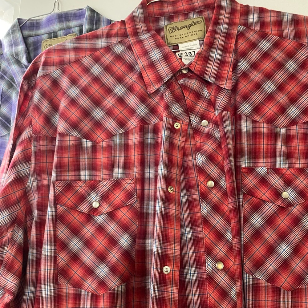 RED WRANGLER SHIRT
